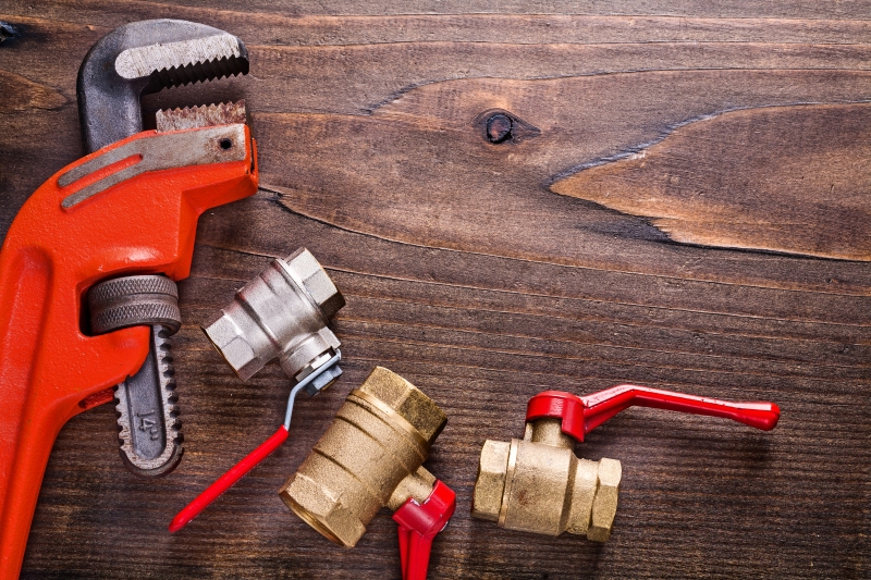 Commercial plumbing work in a West Watford business